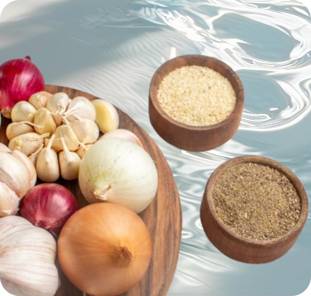 Various grades of garlic supplied by Ritaj Enterprises